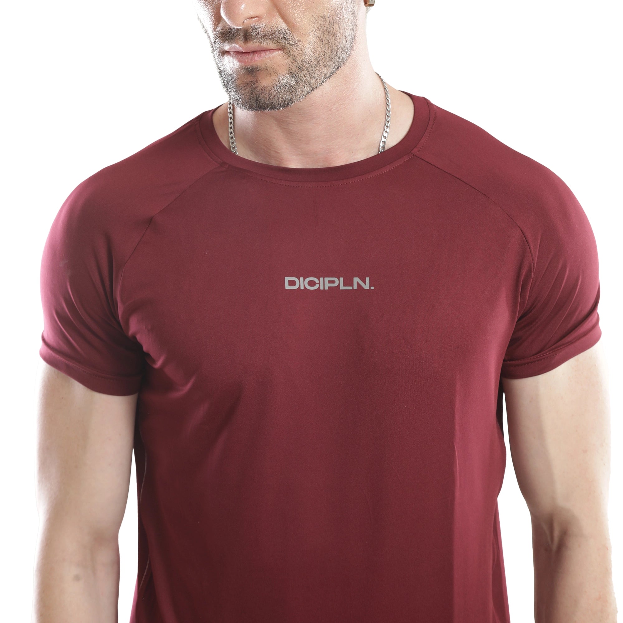 Essentials Training Tee - Maroon