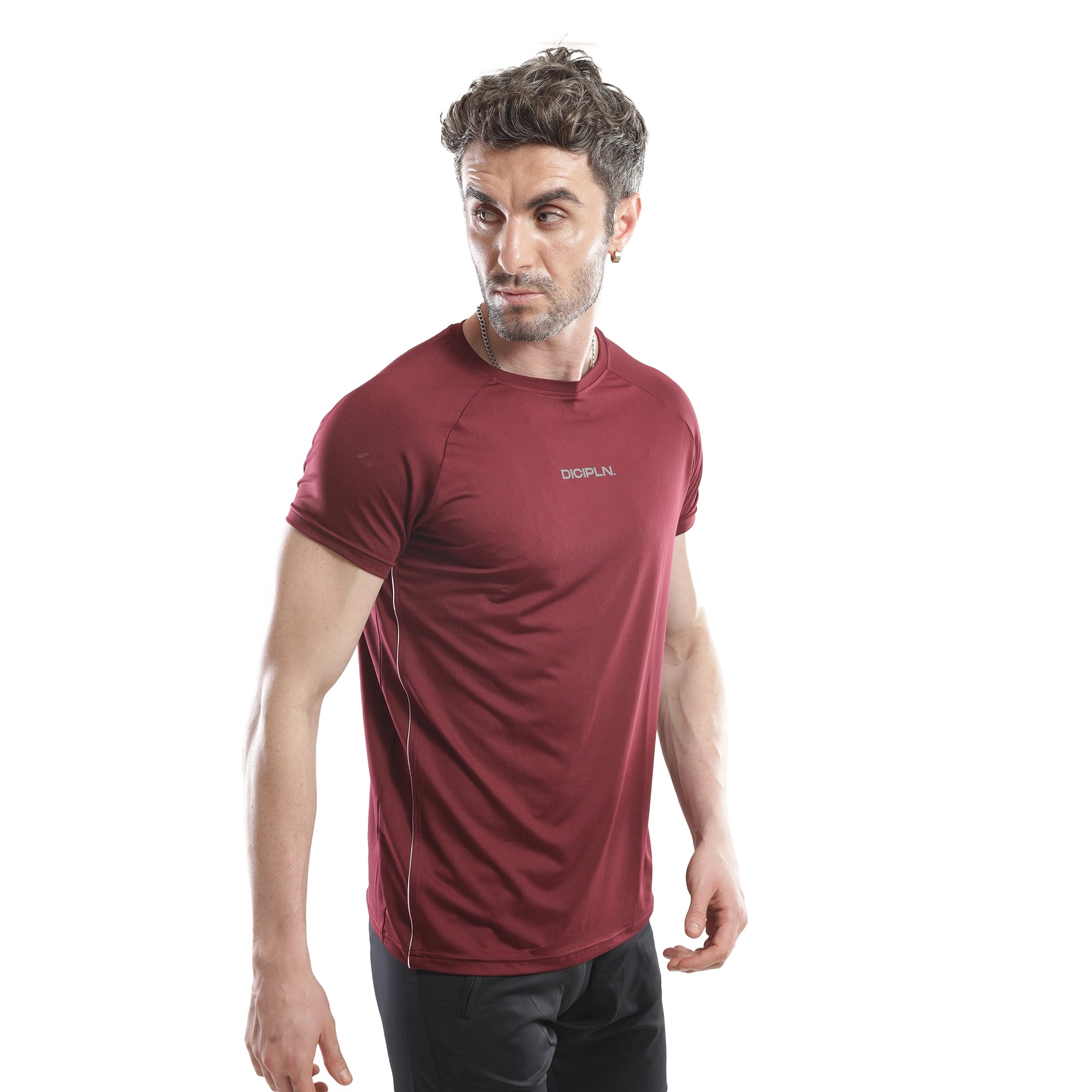 Essentials Training Tee - Maroon