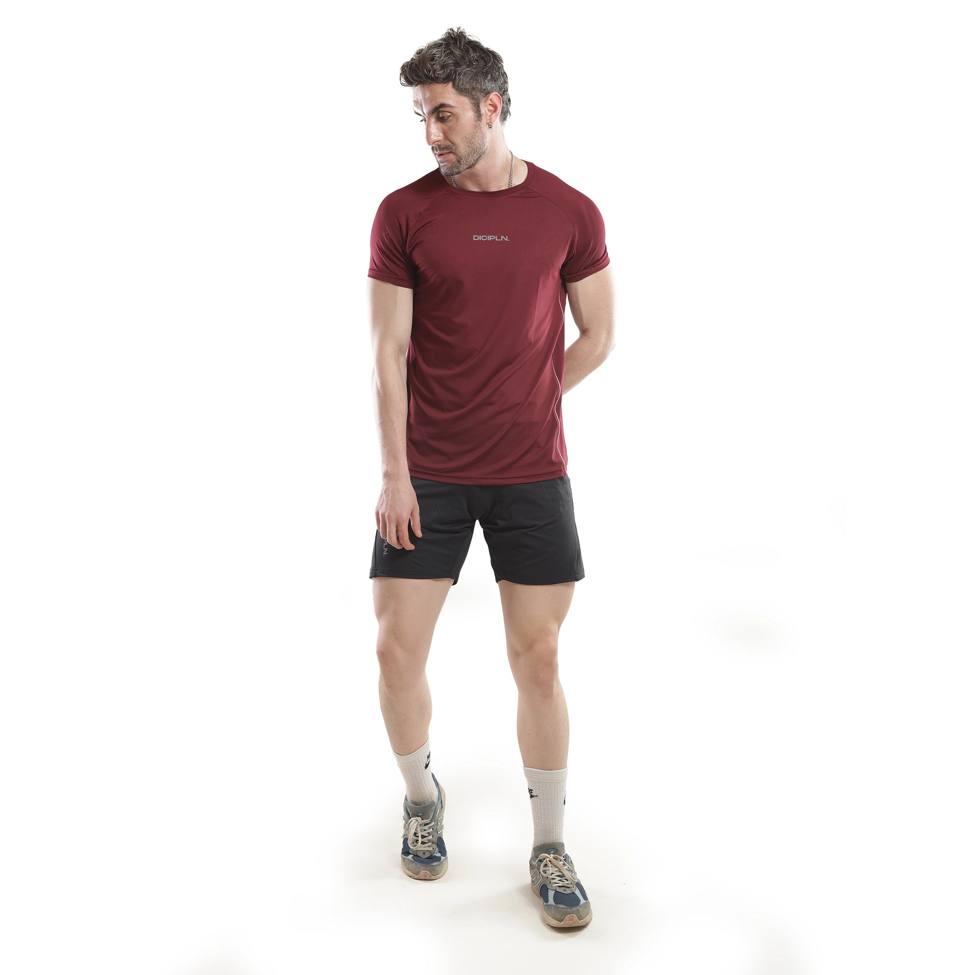 Essentials Training Tee - Maroon