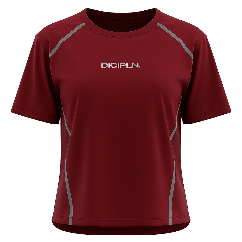 Oversize Comfort Tee - Maroon